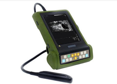 अल्ट्रासाउंड यूनिट पशु चिकित्सा अल्ट्रासाउंड स्कैनर 6.5MHz रैखिक आयत जांच के साथ कलाई पर पकड़