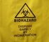 चिकित्सा कार्रवाई संक्रामक Biohazard अपशिष्ट बैग नैदानिक ​​उपयोग