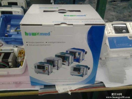 90 ° रोटेशन पोल दबाना उपलब्ध चिकित्सा आसव पम्प के साथ 0.1 ~ 1200 मिलीलीटर / एच माइक्रो मोड 0.1-99.9ml / घंटा